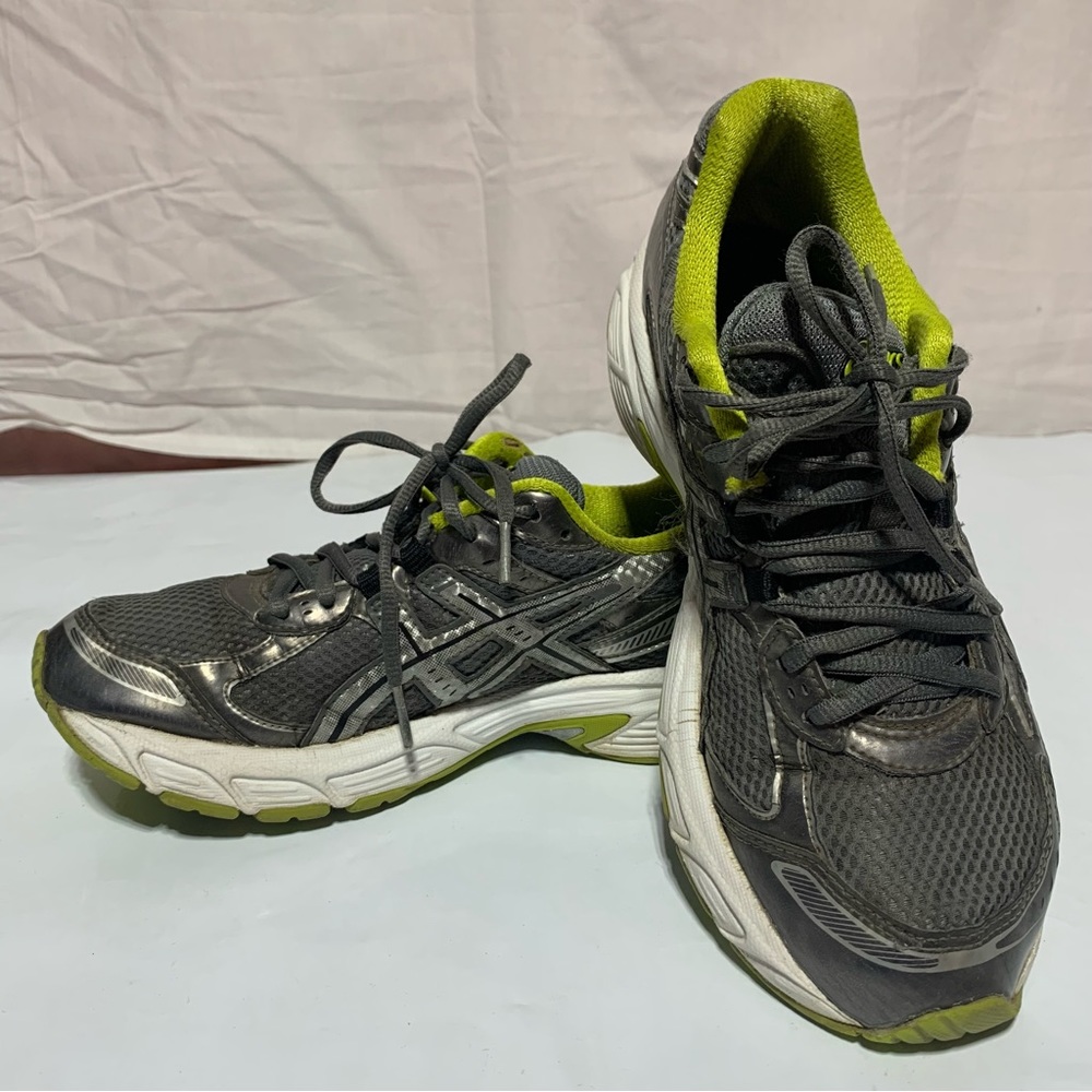 Asics Womens Gel Impression 4 T1P9N Sneakers Gray/Silver size US8